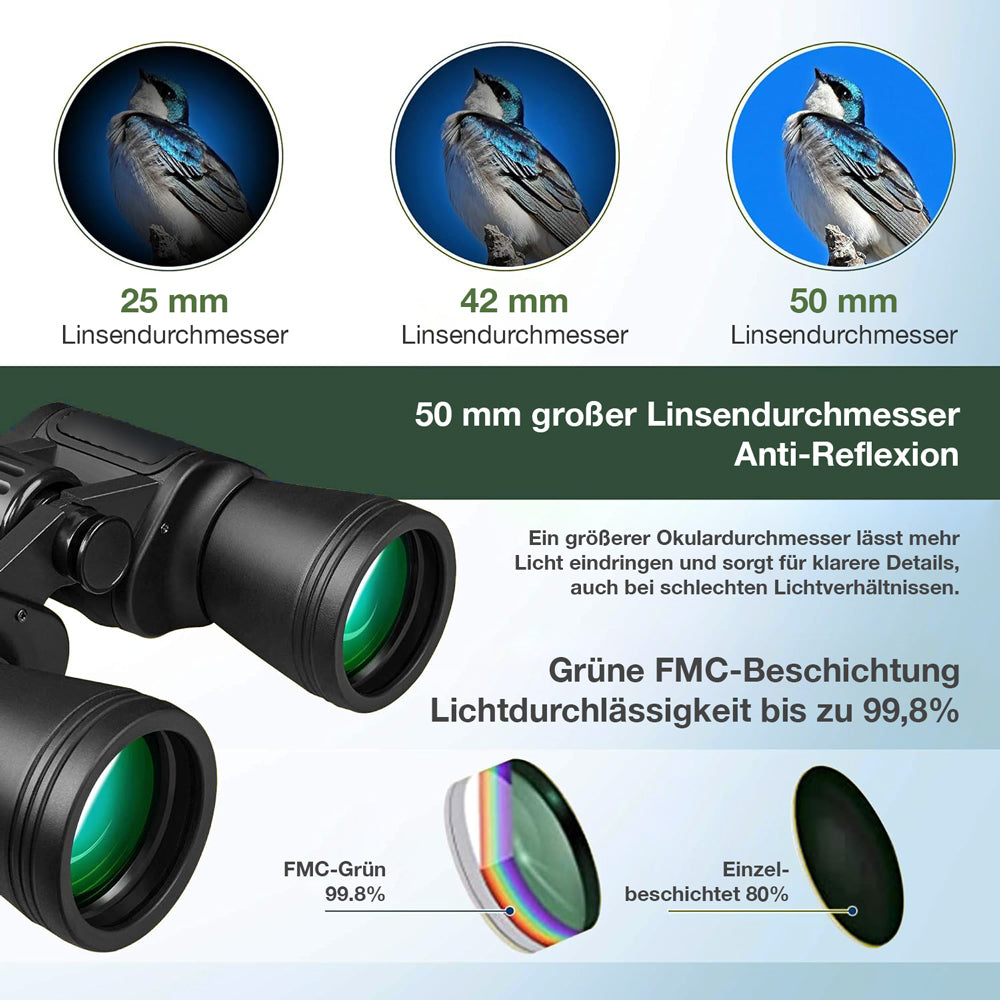 VISIO PRO Outdoor Fernglas 10x50