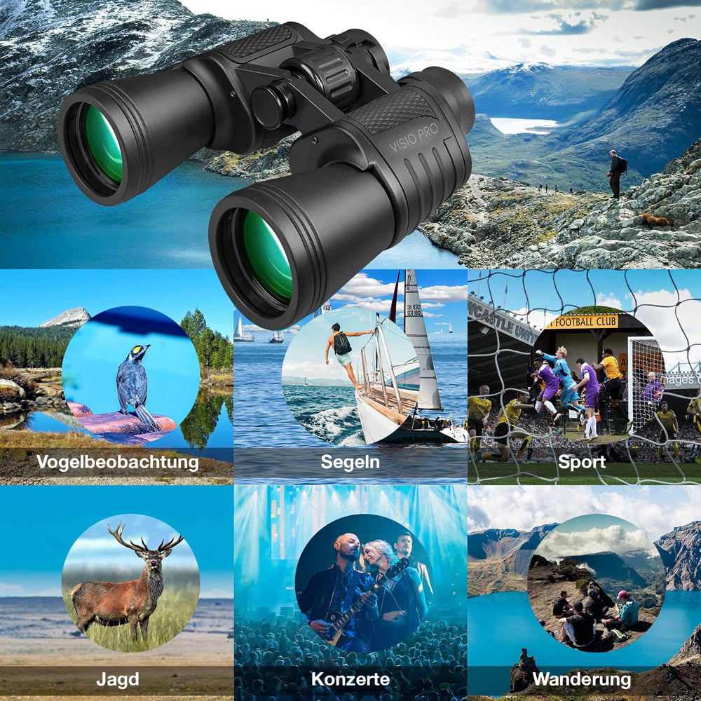 VISIO PRO Outdoor Fernglas 10x50