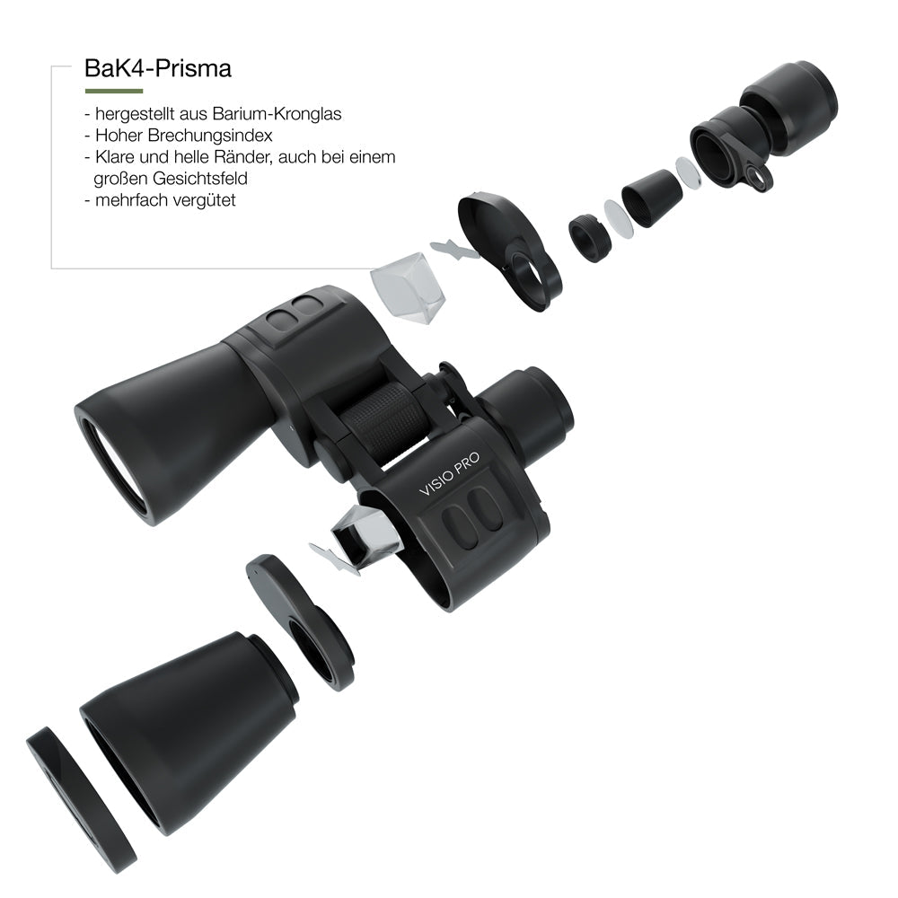 VISIO PRO Outdoor Fernglas 10x50