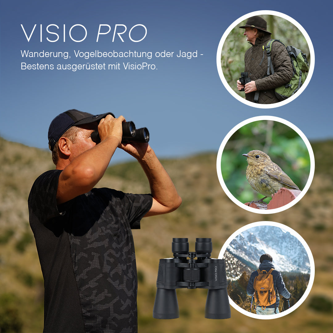 VISIO PRO Outdoor Fernglas 10x50